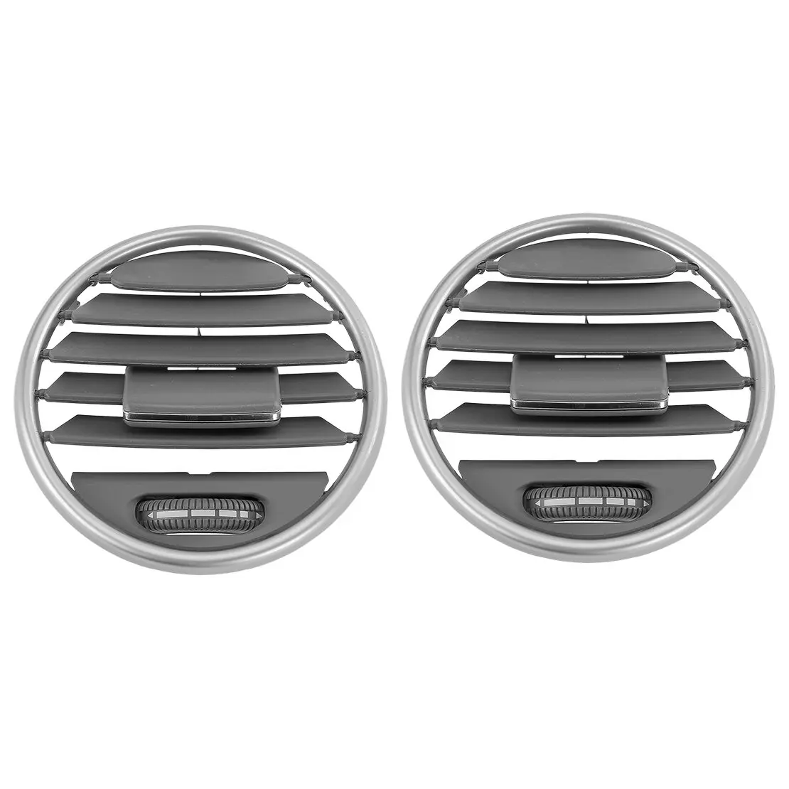 

1648301954 2Pcs Grey Dash Dashboard Center A/C Air Vent Outlet Grill Cover Fit For Mercedes-Benz ML350 GL450 ML63 ML500 ML300