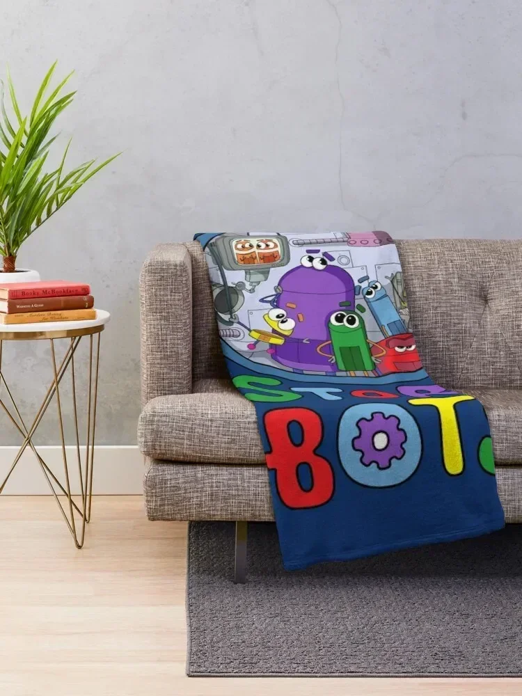 Prepare for Transport with Story Bots! Throw Blanket For Sofa Thin blankets and throws Blankets