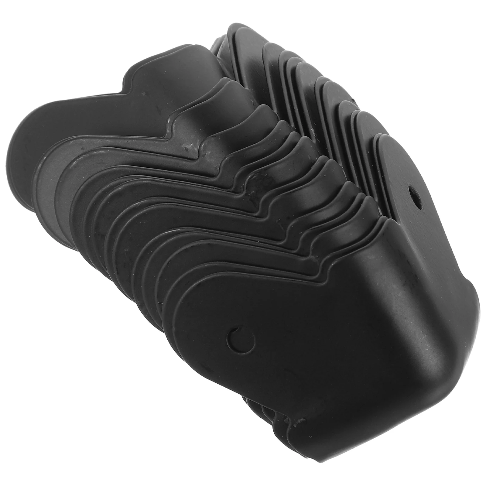 

16pcs Black 30mm Speaker Corner Protectors Box Guard Metal Protective Guards For Suitcase Cabinet Wooden Case Stage Hardware