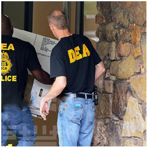 

Реплика периферийной футболки специальной рабочей силы DEA San Antonio TX Administration of Drug Enforcement в SAN Antonio Texas