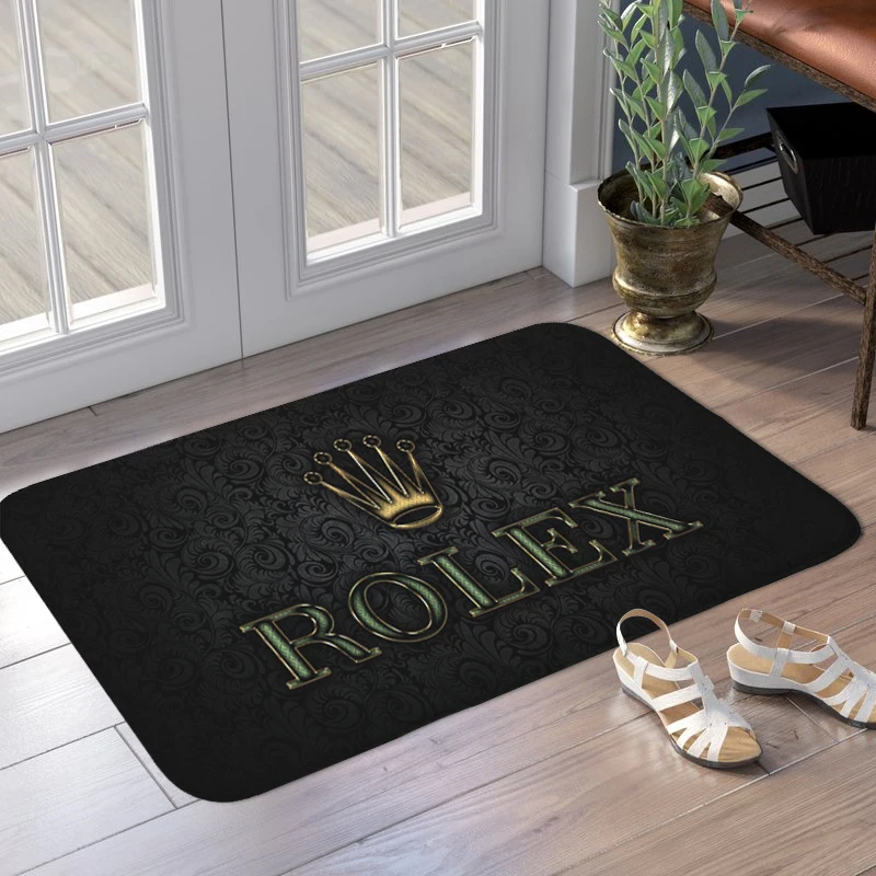 House Entrance Mat D-Rolexs Custom Doormat Living Room Floor Carpet Slip-resistant Kitchen Hallway Bedroom Bathroom Rug Home