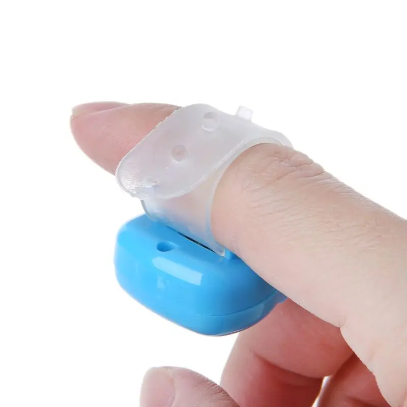 Finger Counter Digital LCD Electronic Finger Counter Manual Clicker Number Lap Counter for People Muslims