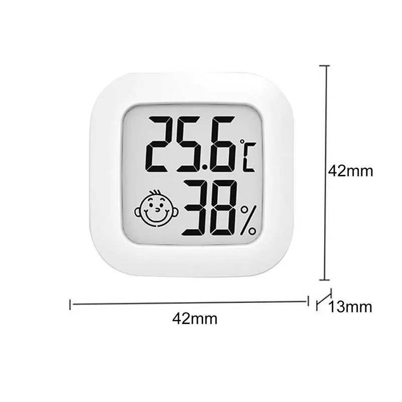 30pcs Special Temperature Controller for Climbing Pet Laboratory Fish Tank Tortoise Tank Mini Smiley Face Thermometer Indoor