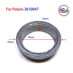 Exhaust Gasket Donut Socket Seal For Polaris Sportsman 600 700 800 3610047