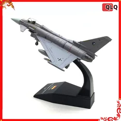 Die Cast Alloy Aircraft Model 1/100 European Typhoon Ef2000 Simulation Alloy Fighter Aircraft Model Indoor Collection Gift