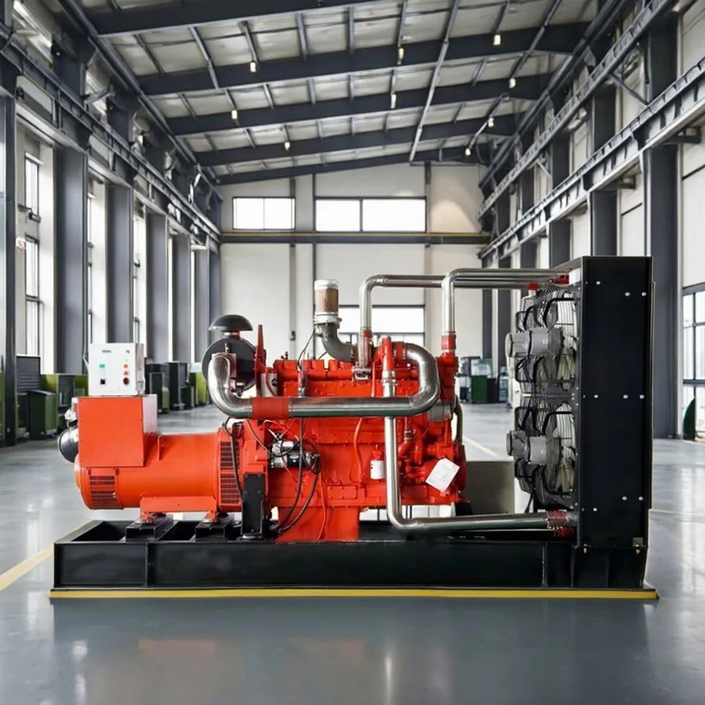 80kW-150kW  Generator Water Cooling Brushless Excitation Configurable Canopy for Natural /Biogas/