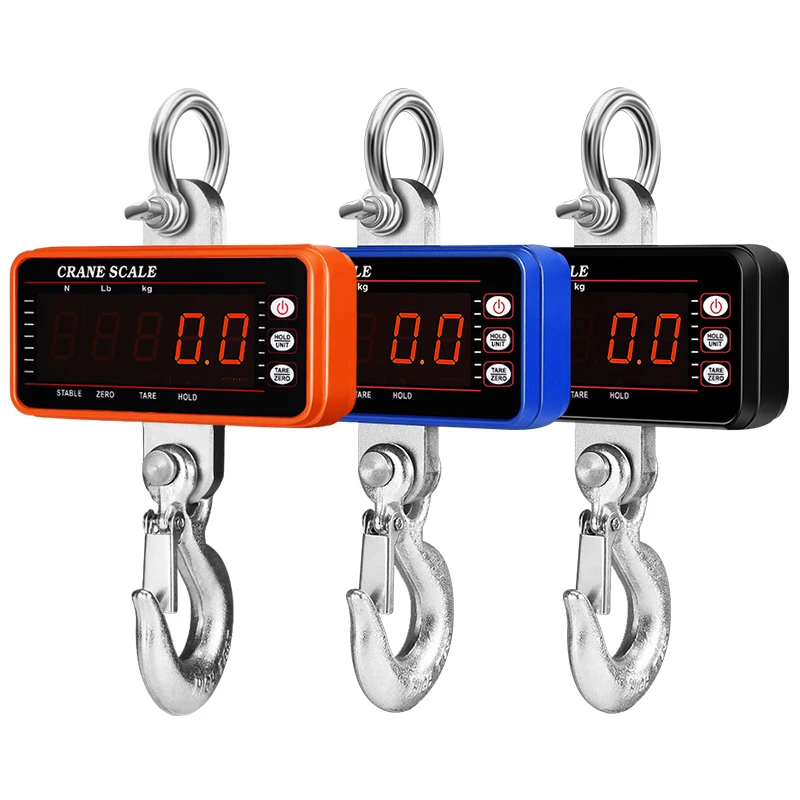 

1.5T 1T Crane Scale Heavy Hanging Scale 500kg 1000kg Scales Weigh Digital LED