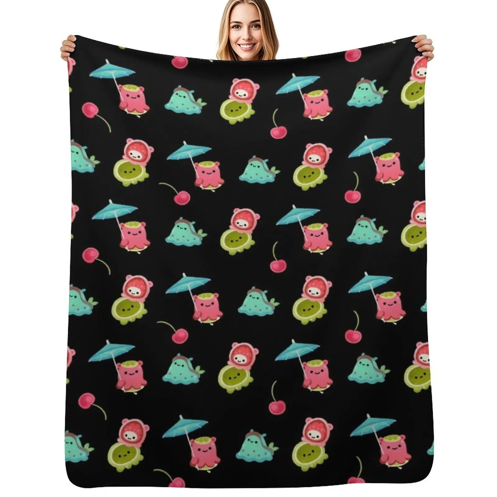 Mollusk parfait Throw Blanket bed plaid Softest Weighted Bed covers warm winter Bed Fashionable Blankets
