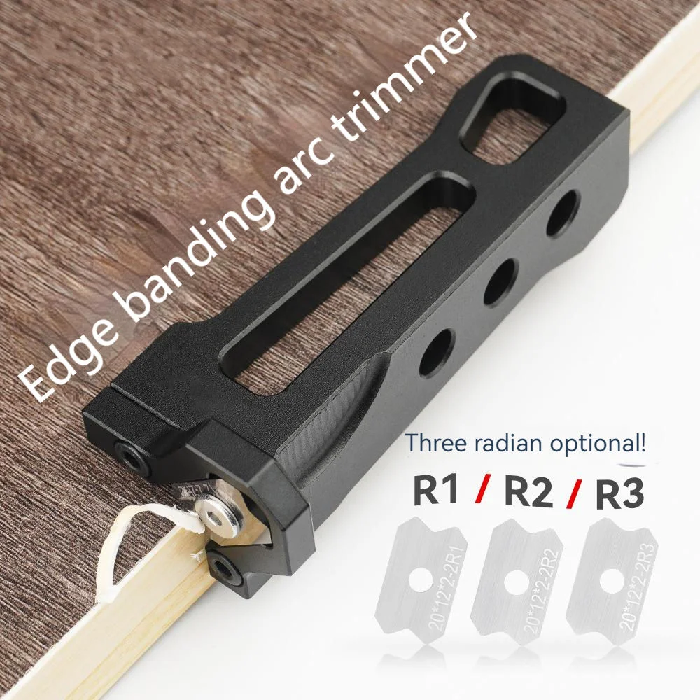 Chamfer Planer-Woodworking Edge Banding Corner Arc Trimming Tool - Quick Edge Deburring Manual Fillet Scraper