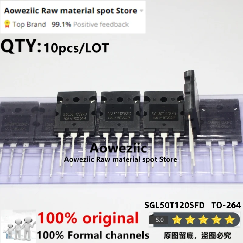 Aoweziic  2022+ 100% New Original  SGL50T120SFD 50T120 TO-264  IGBT   50A 1200V