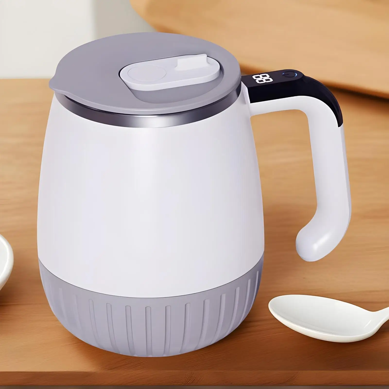 

Автоматическая чашка для смешивания, стакан для смешивания с крышкой, чашка для смешивания молока, кофе, чая с молоком, напитками, шоколада, кафе, кухонный стол