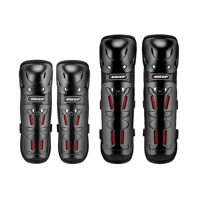 

A 4-piece set Motorcycle knee pads, elbow pads, outdoor sports cycling, motorcycle racing, off-road vehicle anti-drop equipment