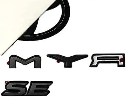 

Blackout Emblems for 2018-2022 SE - Overlay Style