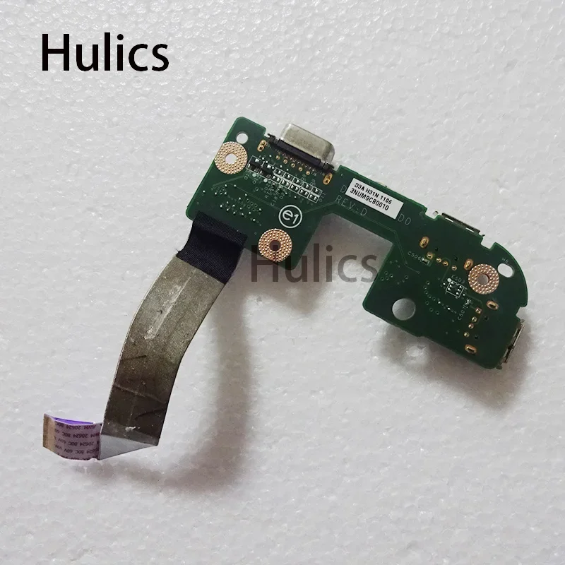 Hulics Used For Dell Inspiron 17R N7010 Genuine USB VGA Port Board W/Cable 5NCX3 05NCX3 CN-05NCX3