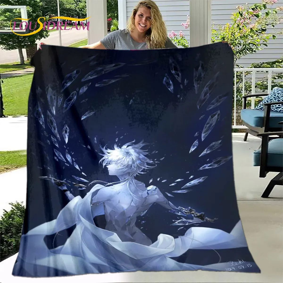 سجل راجناروك أنيمي الكرتون لينة بطانية قطيفة ، الفانيلا بطانية رمي بطانية لغرفة المعيشة غرفة نوم أريكة تتحول لسرير غطاء نزهة #5