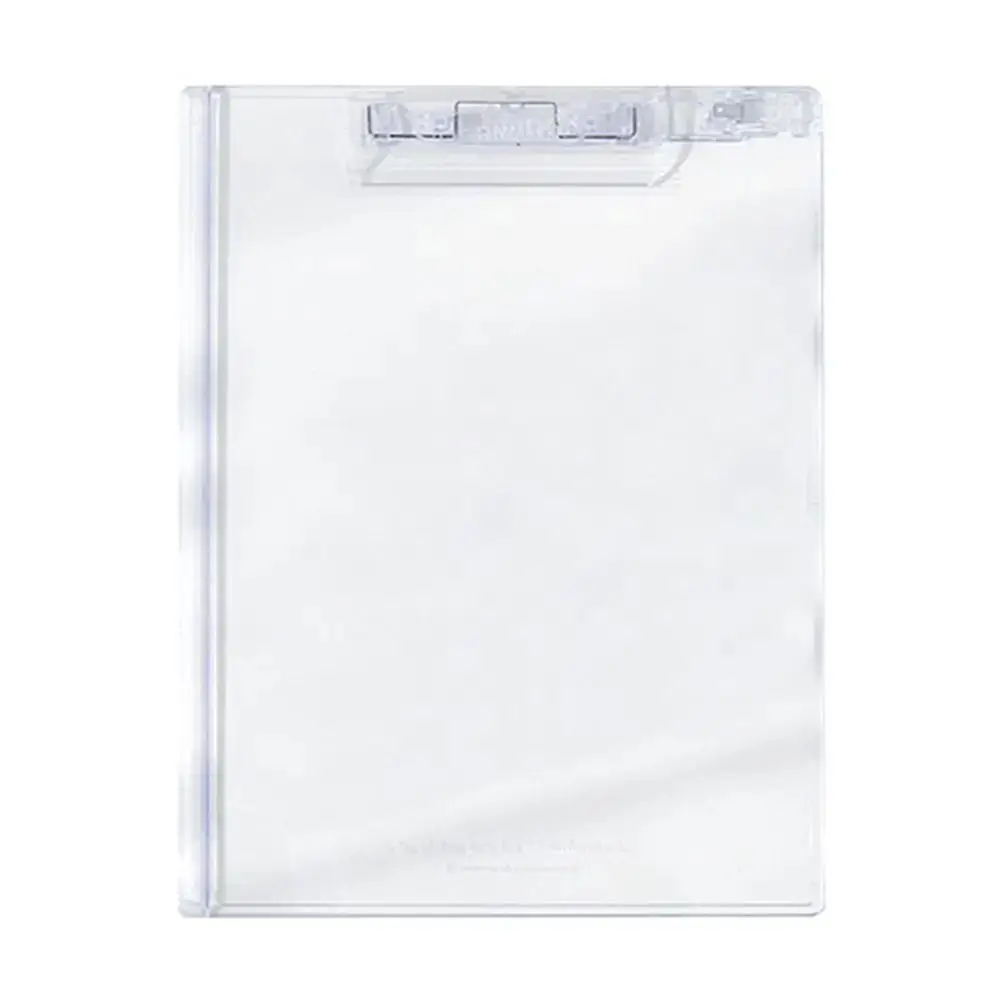 Ins prancheta para escrita de gelo, organizador de papel acrílico transparente, desenho, assinatura, escrita, pasta de arquivo estacionária, negócios