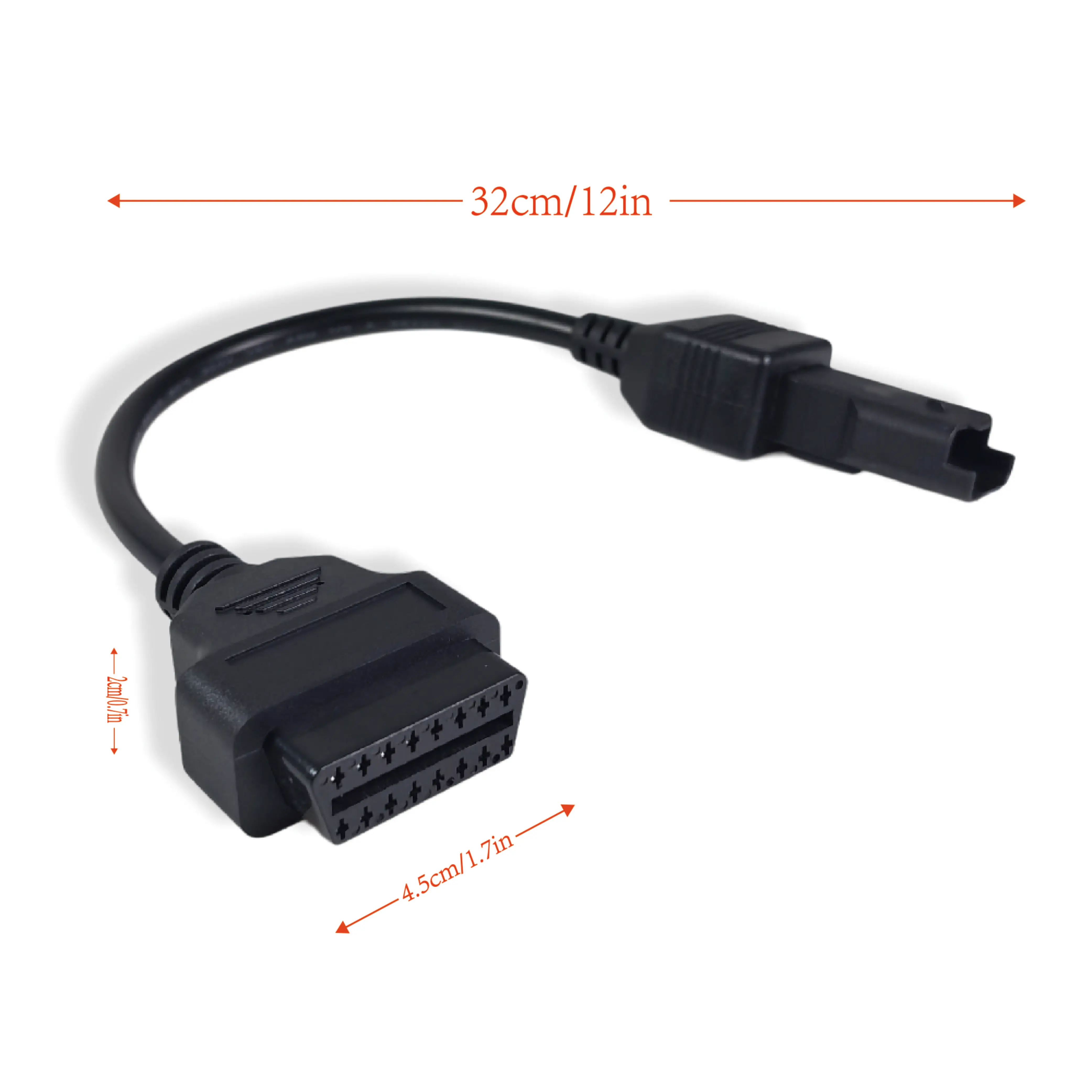 OBD Motorcycle Cable For Ducati 4Pin to 16pin Plug Cable Adapter Diagnostic Cable OBD2 4pin Adapter Motorcycle Accessories