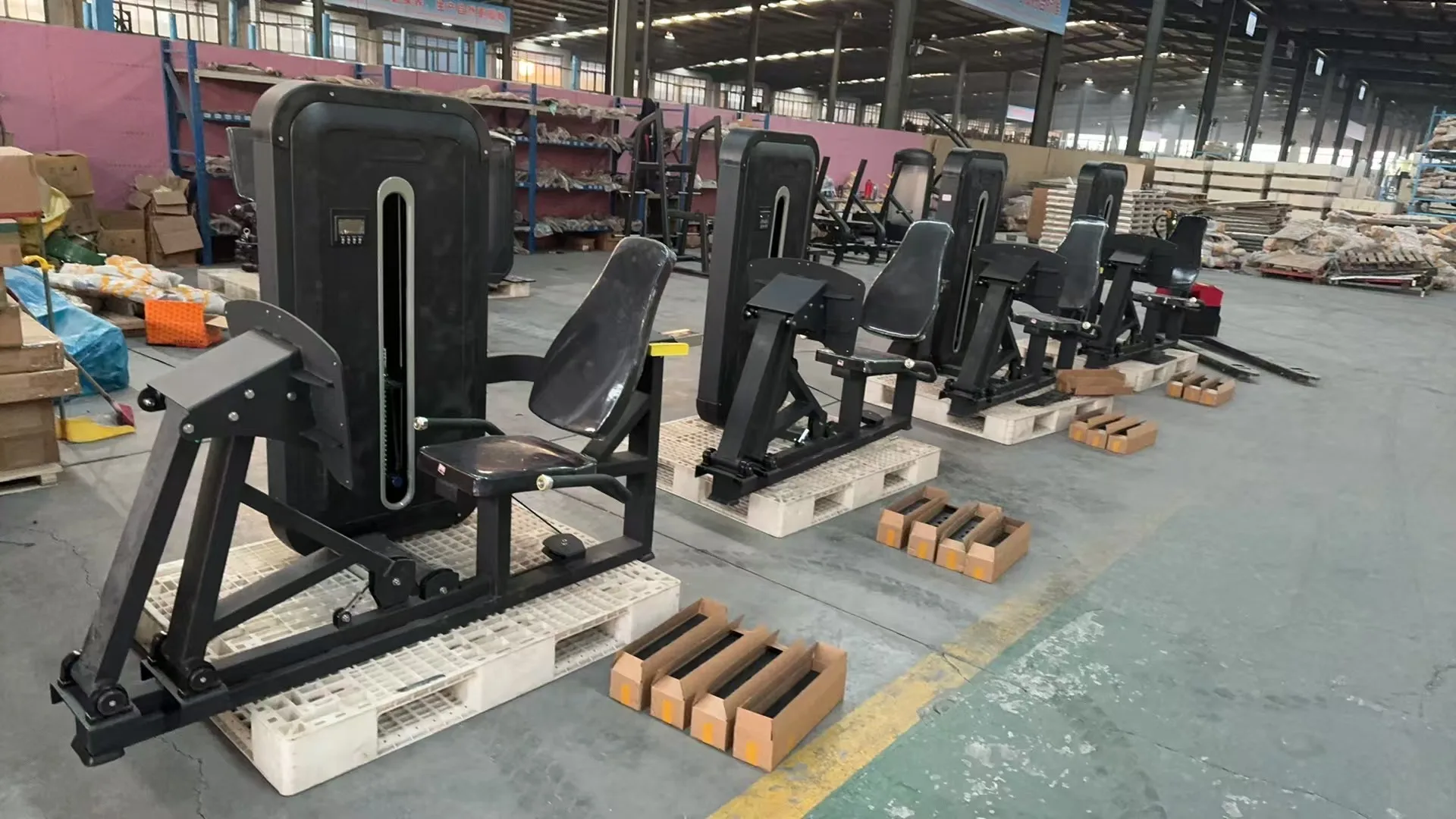 Seated Leg Press Factory Direct Sale Commercial Gym Equipment Pin Selection ZM014 Leg Press Machine