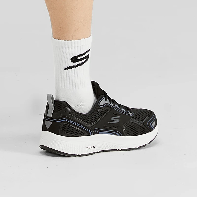 Skechers Man Sneakers GO RUN CONSISTENT Running Shoes ULTRA LIGHT Men Outdoor Sports Sneakers Lightweight Sports Non-Slip Shoes