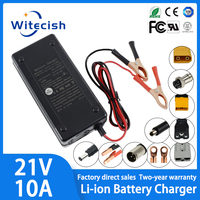 21V 10A Intelligence Lithium Li-ion Battery Charger for 5S 18V 18.5V Lithium Polymer Battery Pack DC 5.5*2.1MM XT90 XT60 GX16