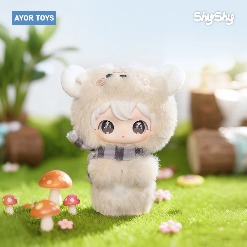 جديد AYOR TOYS Shyshy V2 بلدي ليتل يو الفينيل صندوق أعمى العصرية اللعب لطيف سلسلة حزمة معلقة تحصيل صندوق غامض هدية
