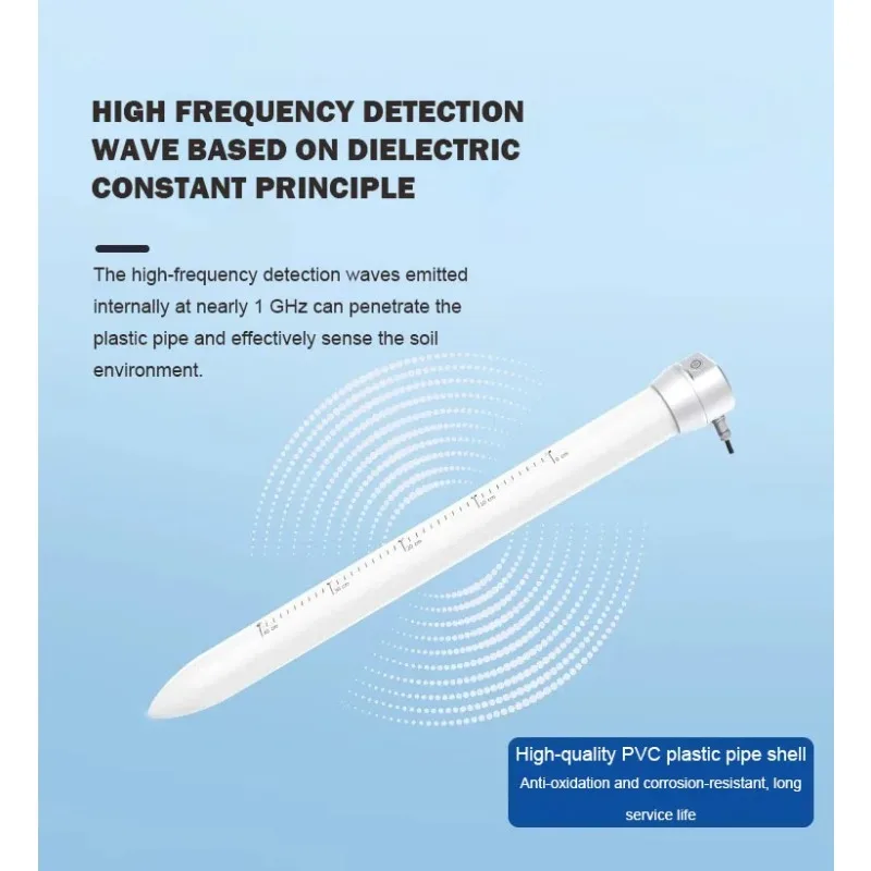 RS485 4G كاشف رطوبة التربة الأنبوبي مستشعر متكامل لدرجة الحرارة والرطوبة متعدد الطبقات #2