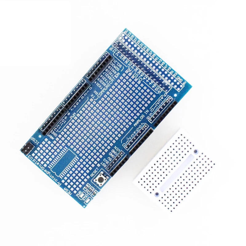 Scheda di espansione prototipo MEGA ProtoShield V3.0 Scheda multiuso inclusa espansione breadboard di MEGA2560 R3