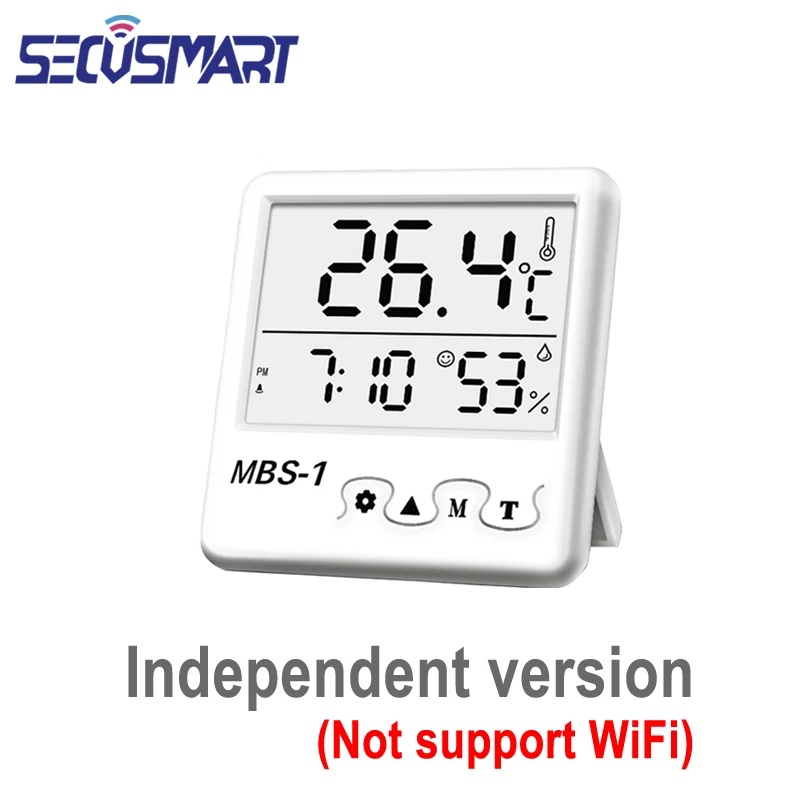 Tuya WiFi Temperature Humidity Sensor & Independent Version Optional Smart Electronic Digital Thermometer Indoor Humidity Meter