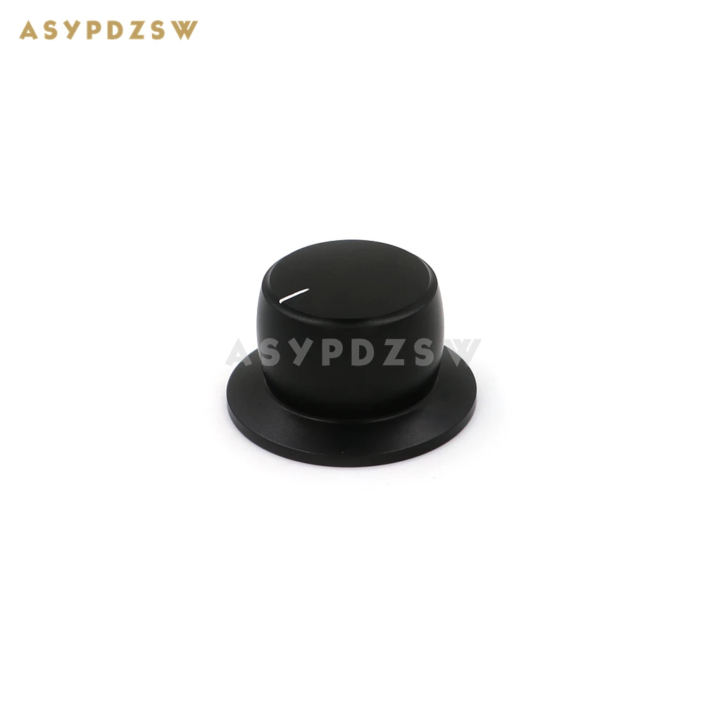 1 PCS 38*28*22mm Amplifier Volume potentiometer Aluminum knob Straw hat Matte Silver/Black/Golden (Optional)