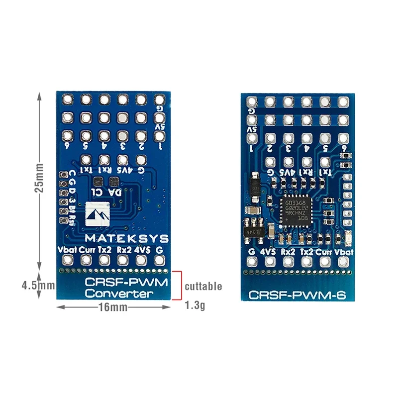 NEW Original Matek CRSF to PWM - Tbs Fpv Crossfire review and price