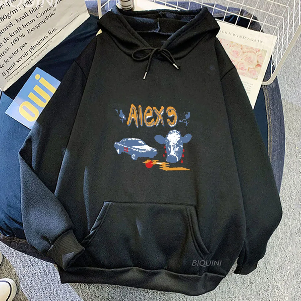 

Popular Singer Alexx G Music Print Hooded Pullovers Male Autumn Street Prevalent Casual Sweatshirts Retro Style Graphic Hoodie