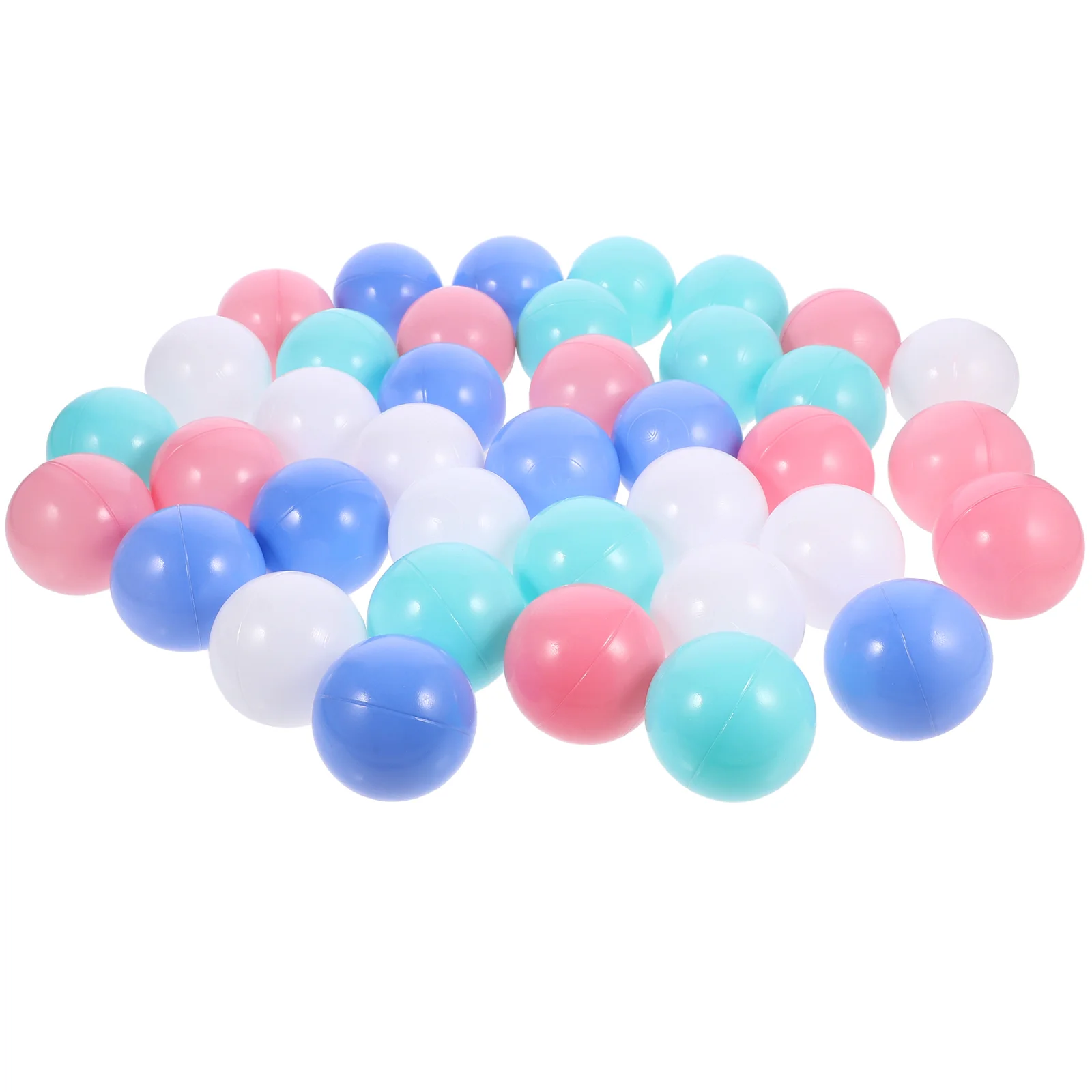 

100 Pcs Macarons Marine Ball Educational Swimming Pits Balls Children Play Round Ocean Indoor Party Props for Plastic