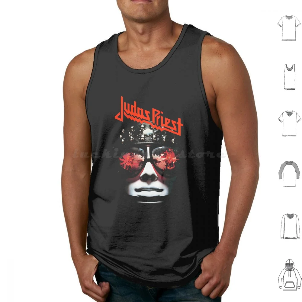 Heavy Metal Pries Tank Tops Print Cotton Judas Priest Heavy Metal Judas Priest Rob Judas Priest Live Performance Judas