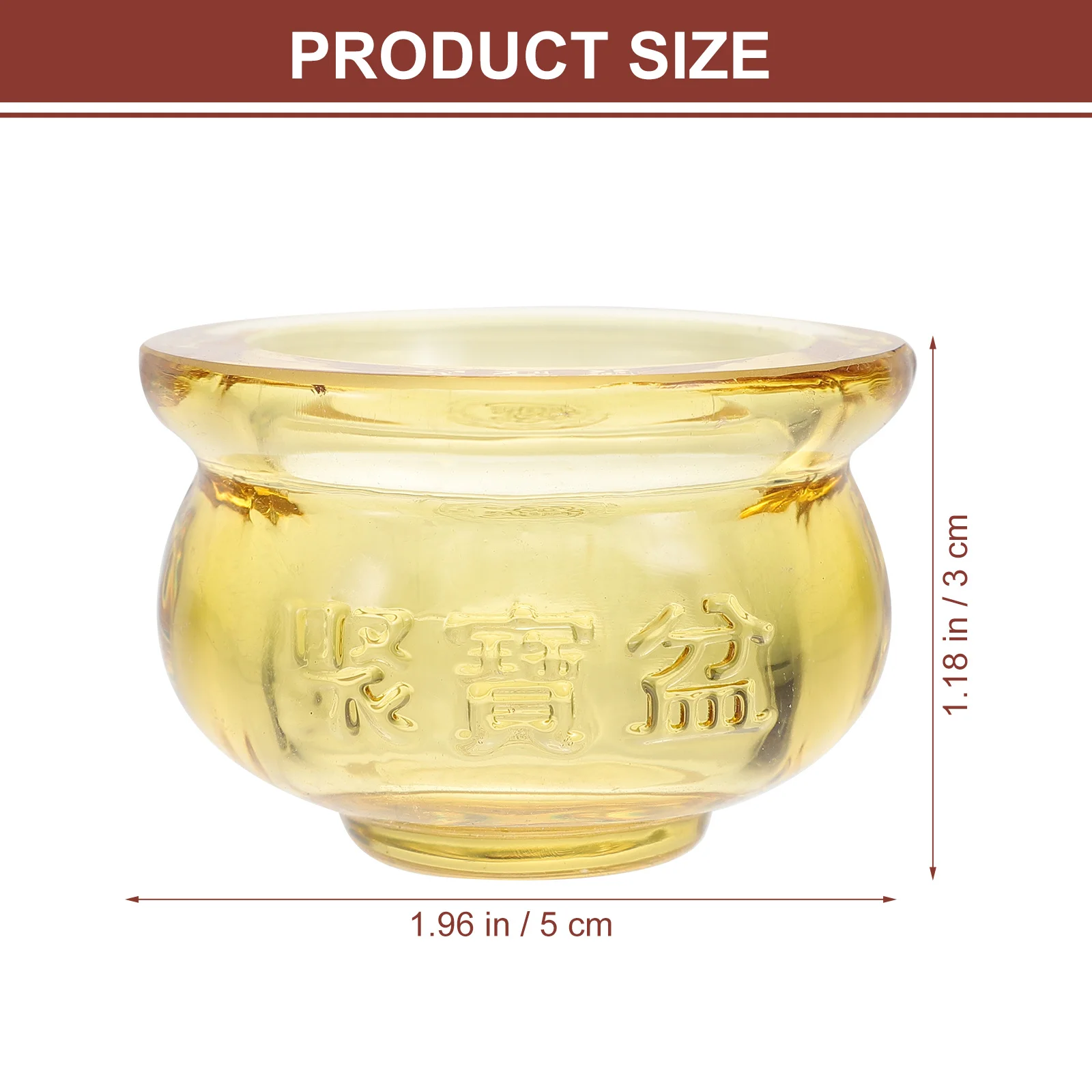 

Cornucopia Adornment Gold Crystal Treasure Bowl Decorative Micro Landscaping Decor Bonsai Money Bowl Office Desktop Ornament
