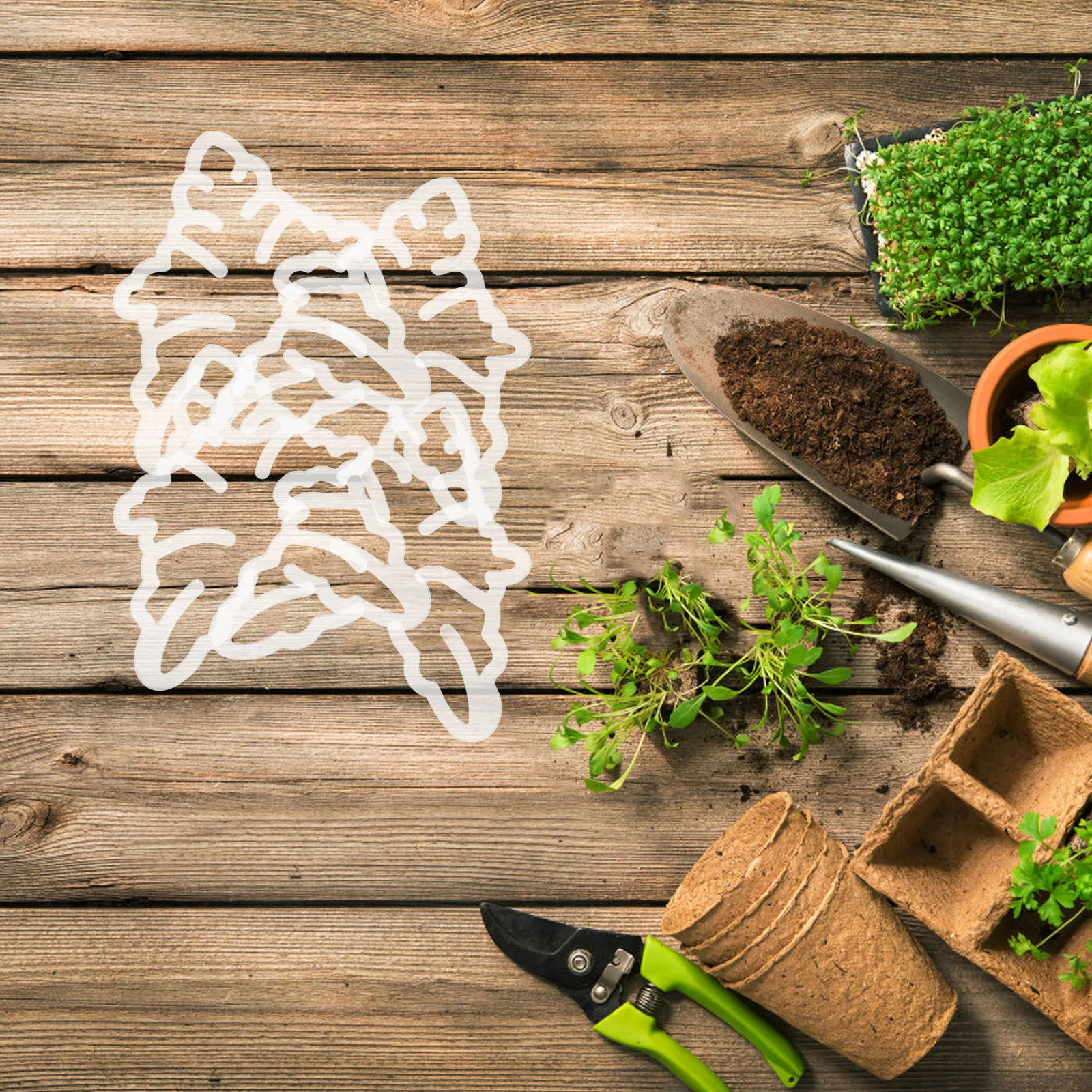 

4 шт. зажим для поддержки растений для использования в саду, пластиковые зажимы для держателей стеблей для помидоров, цветов, лоз, держатель стебля двора, решетка