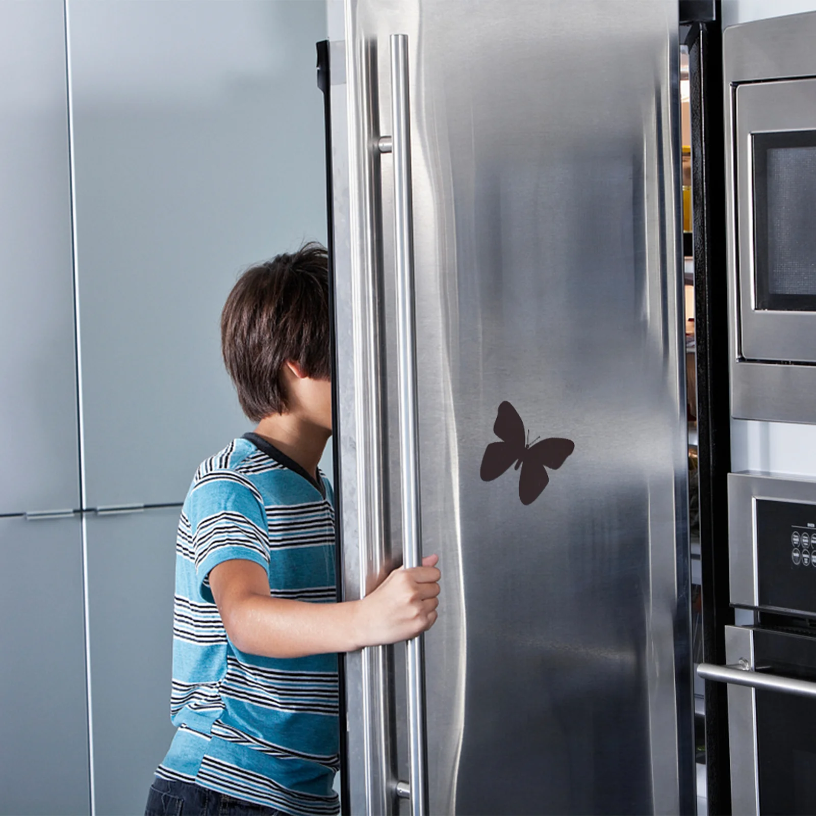 لفة أوراق الورق المغناطيسية للمشروعات اليدوية، مادة مغناطيسية مرنة ذاتية اللصق لتزيين المكاتب المنزلية، حجم مخصص #1