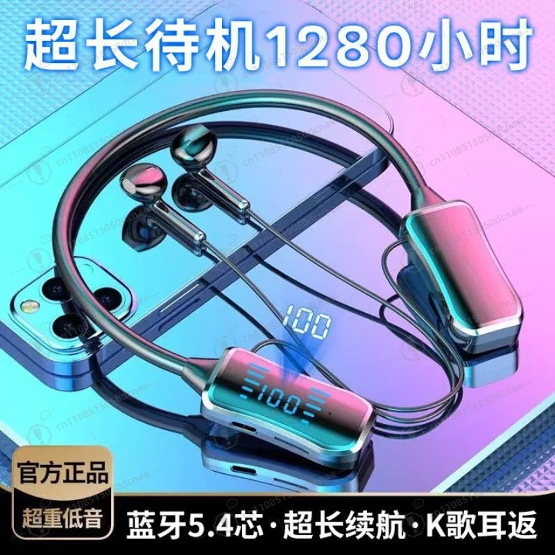 

Neck bluetooth headset running k song bluetooth wireless headset super long standby wholesale