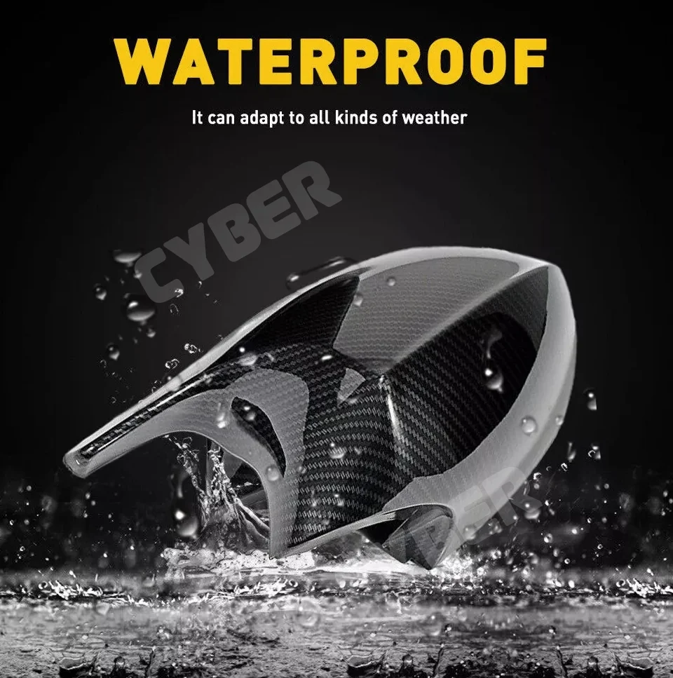 BMW E60 F10 F07 F06 F12 F13 F01 F02 외부 액세서리용 최종 카본 파이버 사이드 미러 커버