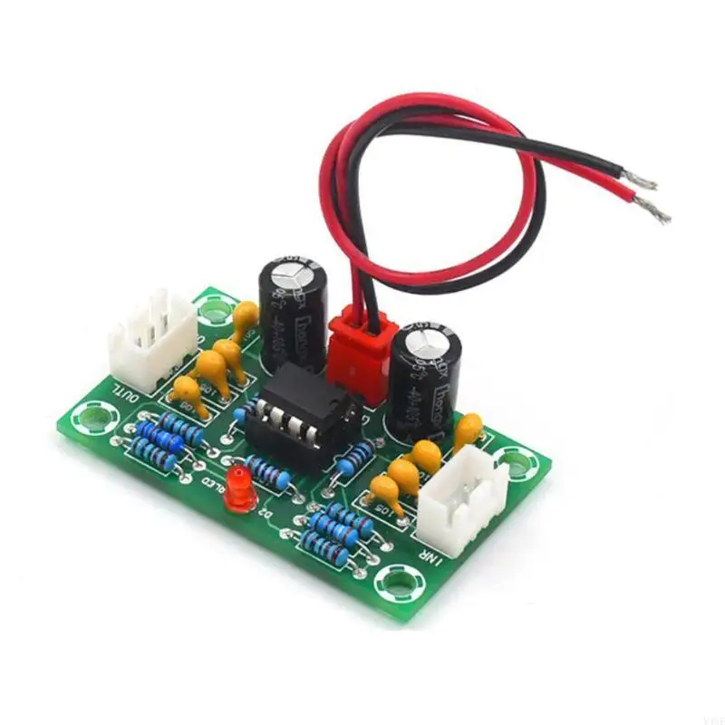 Y4UE Mini Preamp NE5532 Op Amp المزدوج مشغل تسجيلات من الفينيل مم MC فونو مجلس المضخم مجلس التيار المتناوب 5-16 فولت E3-002