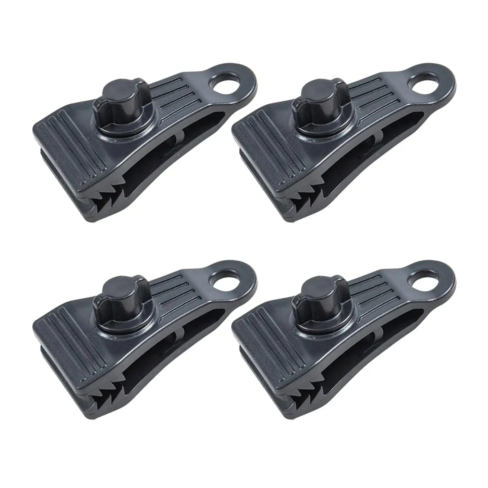 4x Heavy Duty Tarp Clips Awning Fixed Clip Practical Tent Clamps for Tarps Boat