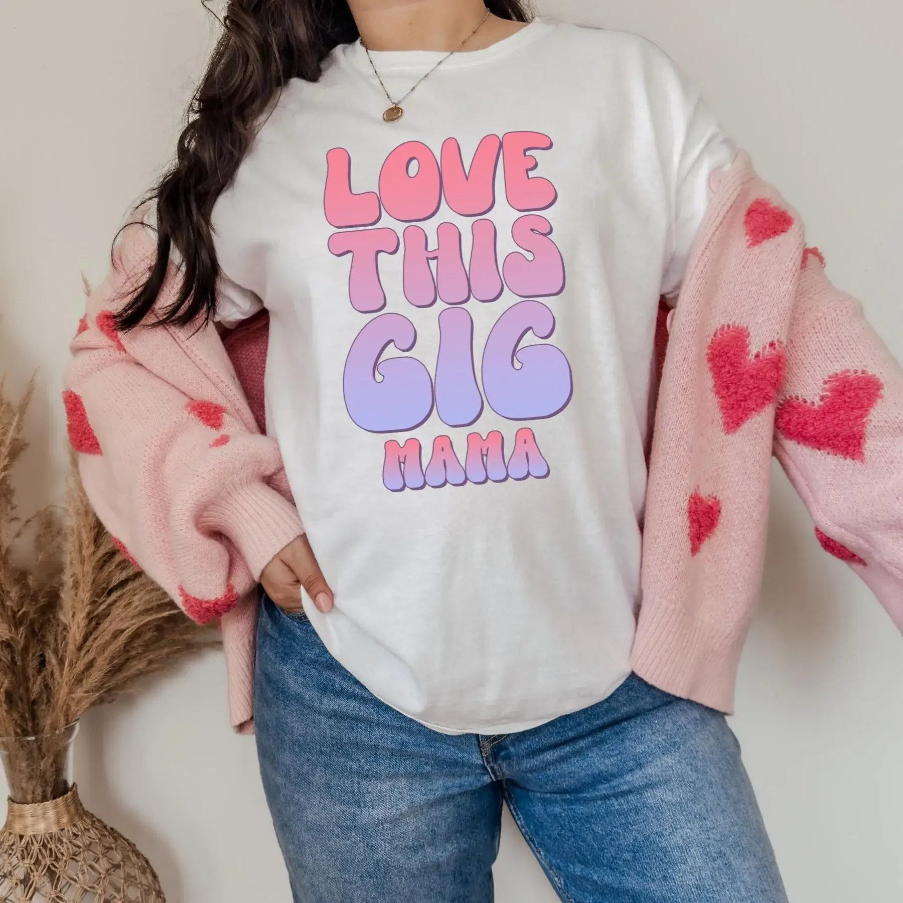 Mom shirts Motherhood T Shirt Mothers Day s for Love This Gig Mama Life