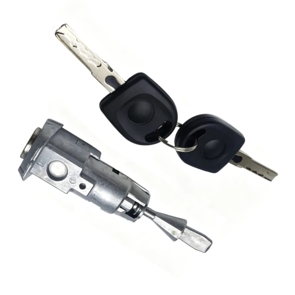 For AMAROK 2012- For PHAETON 2002- Car Door Lock Cylinder Wiht 2 Keys Kit Part Number:2H0837167A 10783716BT Plastic+Metal