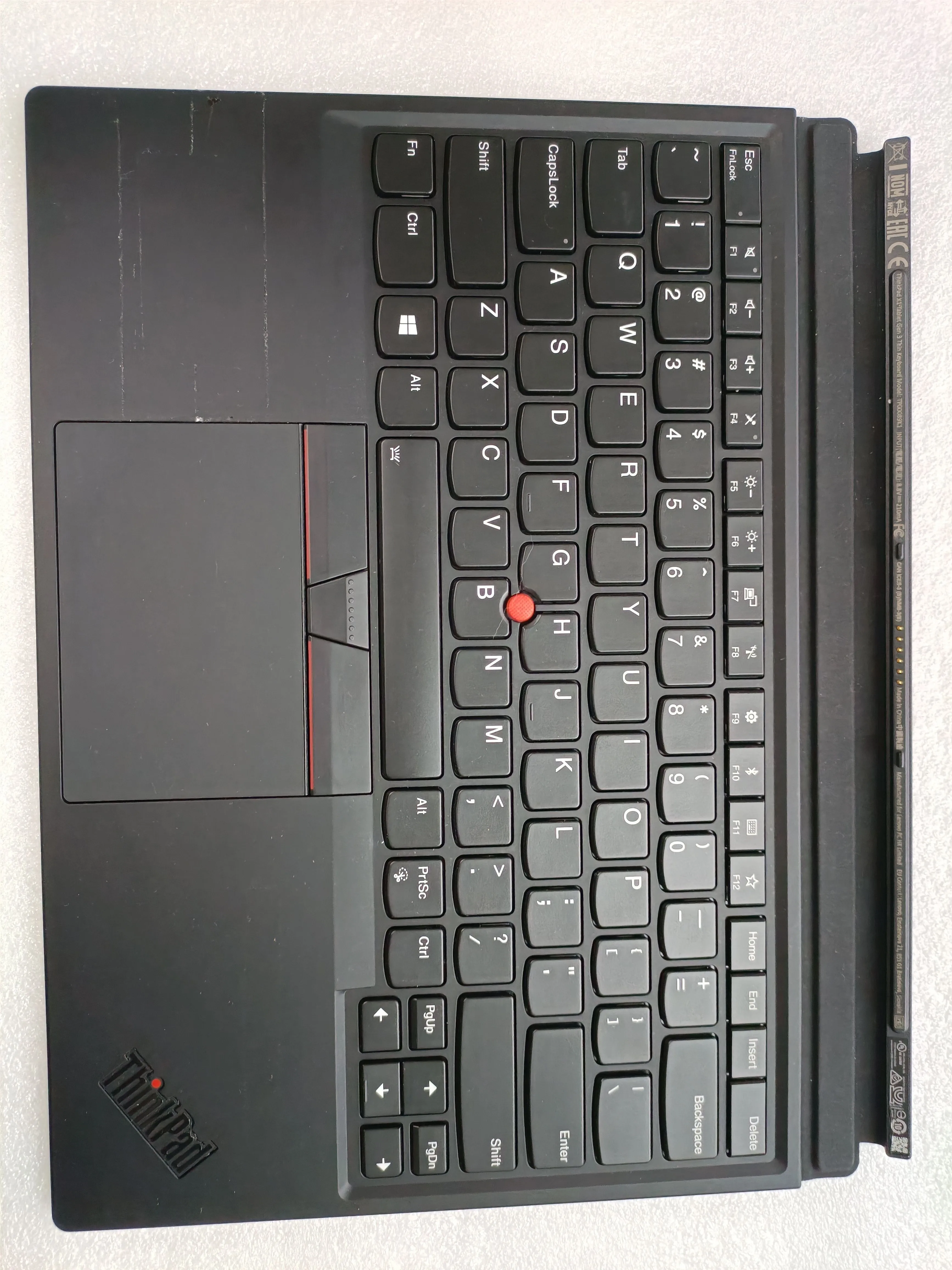 

Оригинальная б/у клавиатура TP00089K1 для Lenovo Thinkpad X1 Tablet Gen 3 с сенсорной панелью