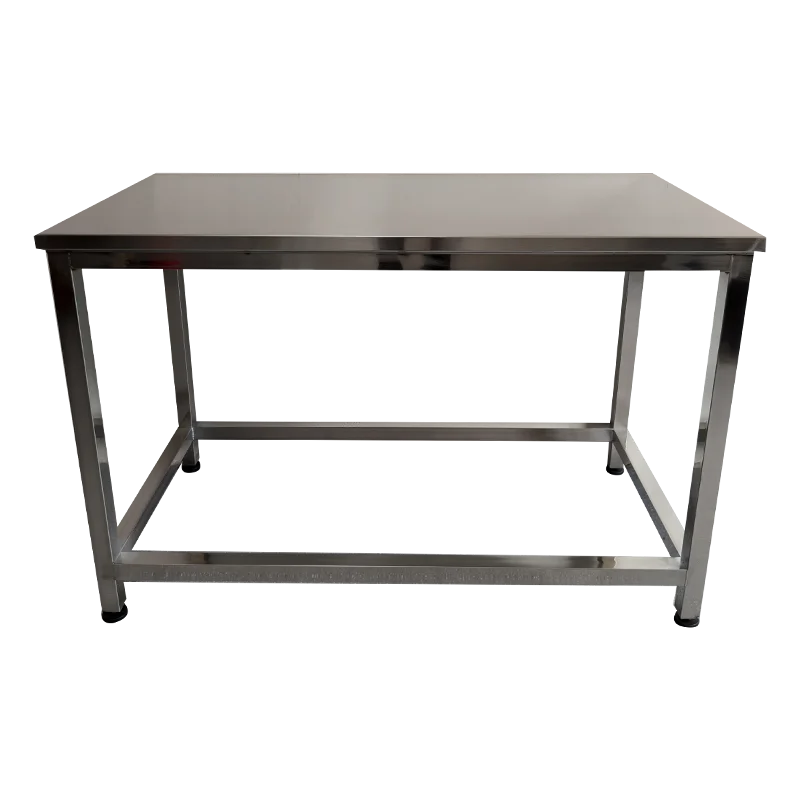 Werkbank RVS Laboratorium Instrumententafel Pijpleiding Bediening Kantine Tafel RVS Bediening