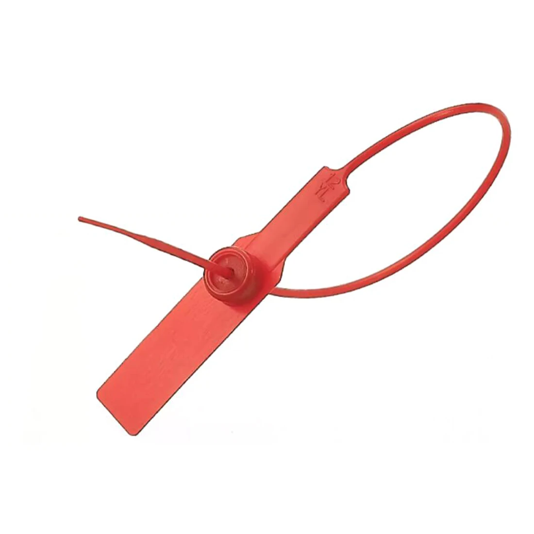 20Pcs Plastic Seal Cable Tie Tag 67.5x14mm for Container Truck Safety Logistics Anti-theft Zip 28cm Long