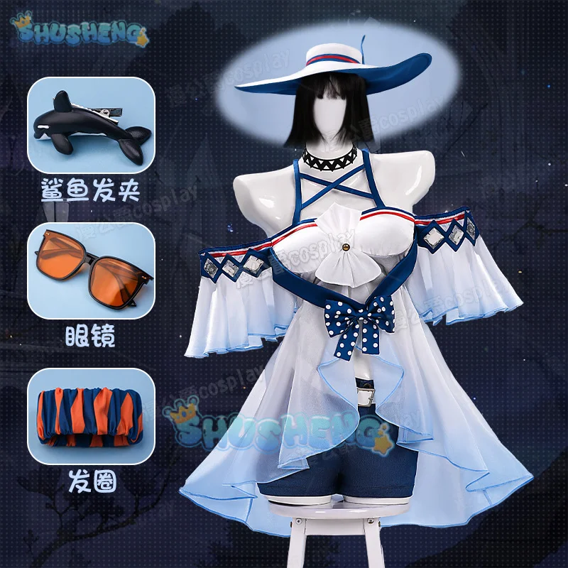 

Arknights Skadi WR04 - Skadi MARTHE Cosplay Costume Uniform Halloween Carnival Party Christmas Play Role Clothes Clothing