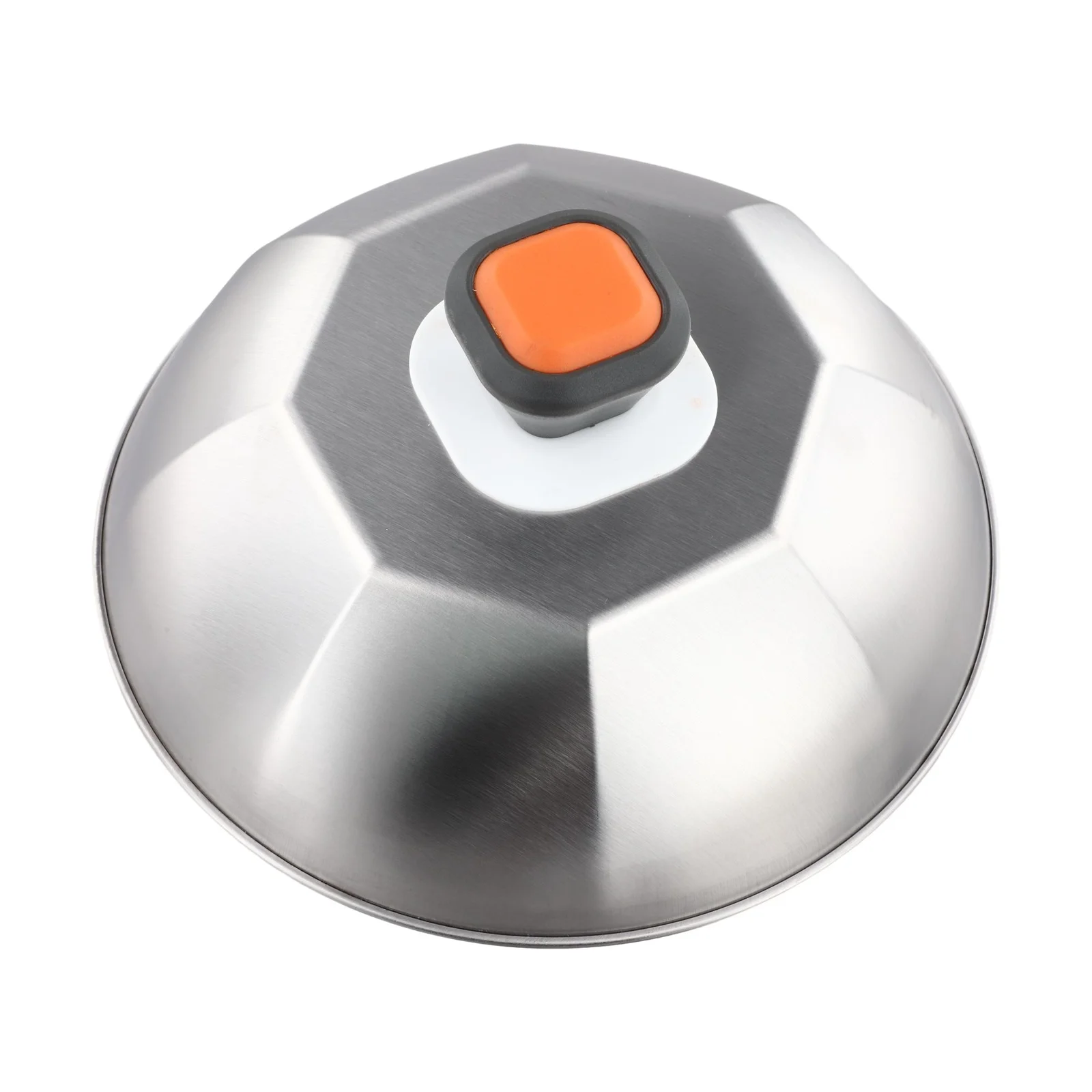 22.8*10cm Stainless Steel BBQ Lid Heat Retention Cover Efficient Heat Concentration Practical Cooking Accessory