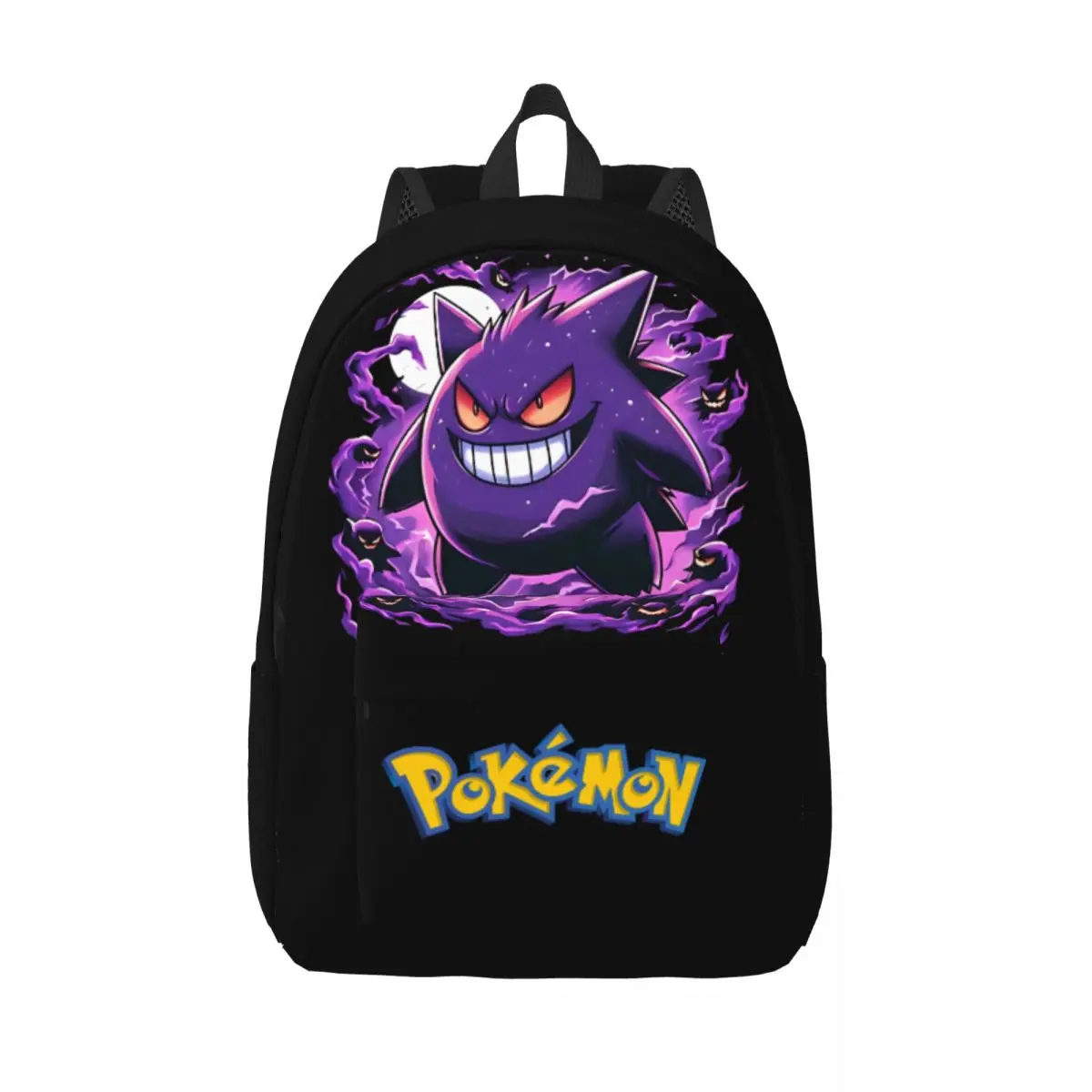 

Hiking Nightmare Fog A-Line Dress Multi Compartment Good Quality Pokemon Backpack High School Students Bookbag Birthday Gift