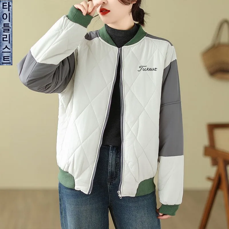 신상재킷 Winter Golf Wear Women 2024 High Quality Golf Jacket Fashion Casual Coat Korean Short Padded Jacket Women Golf Clothing 명품