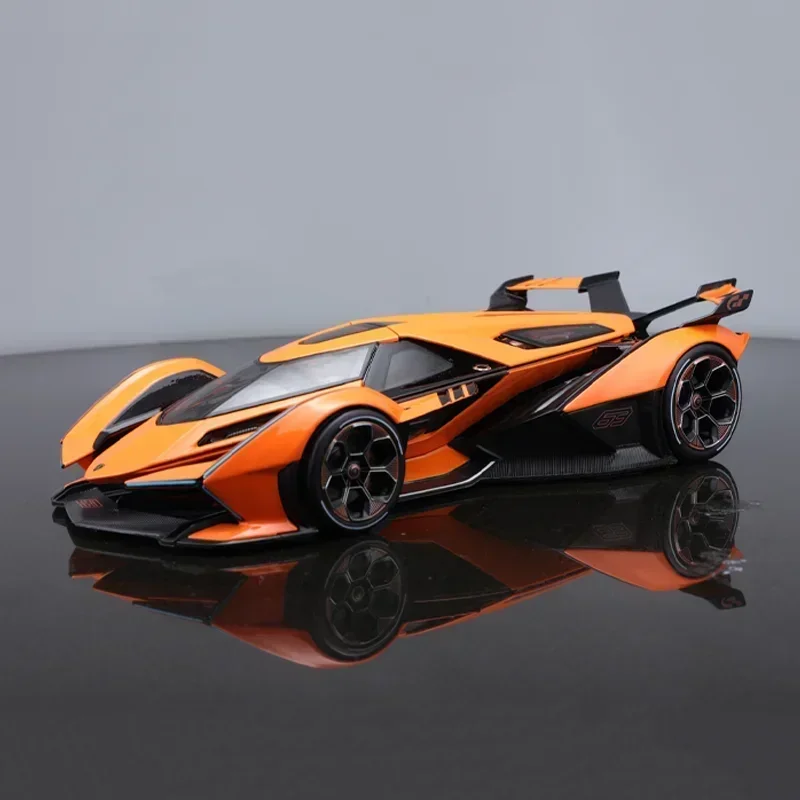 New Color Maisto 1:18 Lamborghini V12 Vision Gran Turismo Sports Car Show Concept Car Luxury Vehicle Toy Kids Birthday Gift